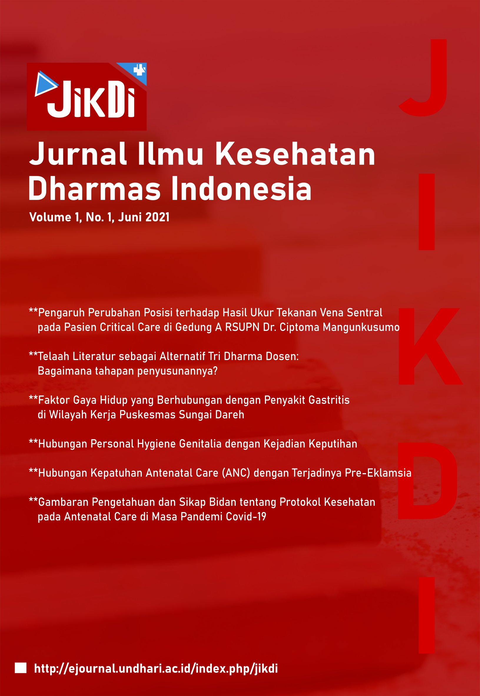 					View Vol. 1 No. 1 (2021): Jurnal Ilmu Kesehatan Dharmas Indonesia (JIKDI)
				
